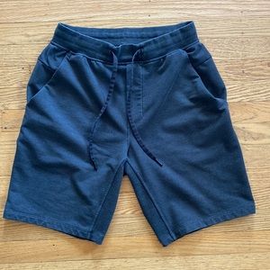 Mens dark gray Lululemon shorts